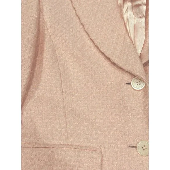 Michael Kors Light Pink Blazer Size 4 - Picture 4 of 4